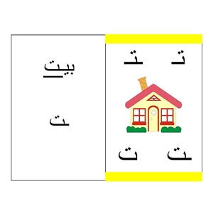Flashcards FLCD2 The Arabic Alphabet, in Four Shapes